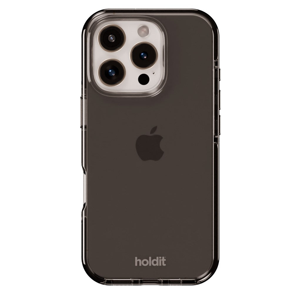 Holdit iPhone 16 Pro Max Seethru Cover - Black