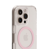 Holdit iPhone 16 Pro MagSafe Cover - Transparent / Pink