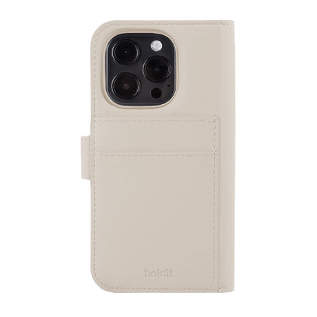 Holdit iPhone 12 / 12 Pro Wallet Magnet Plus Case - Beige