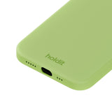 Holdit iPhone 12 / 12 Pro Soft Touch Silikone Cover - Matcha