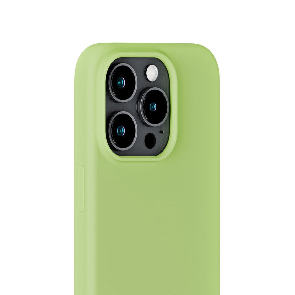 Holdit iPhone 15 Pro Soft Touch Silikone Cover - Matcha
