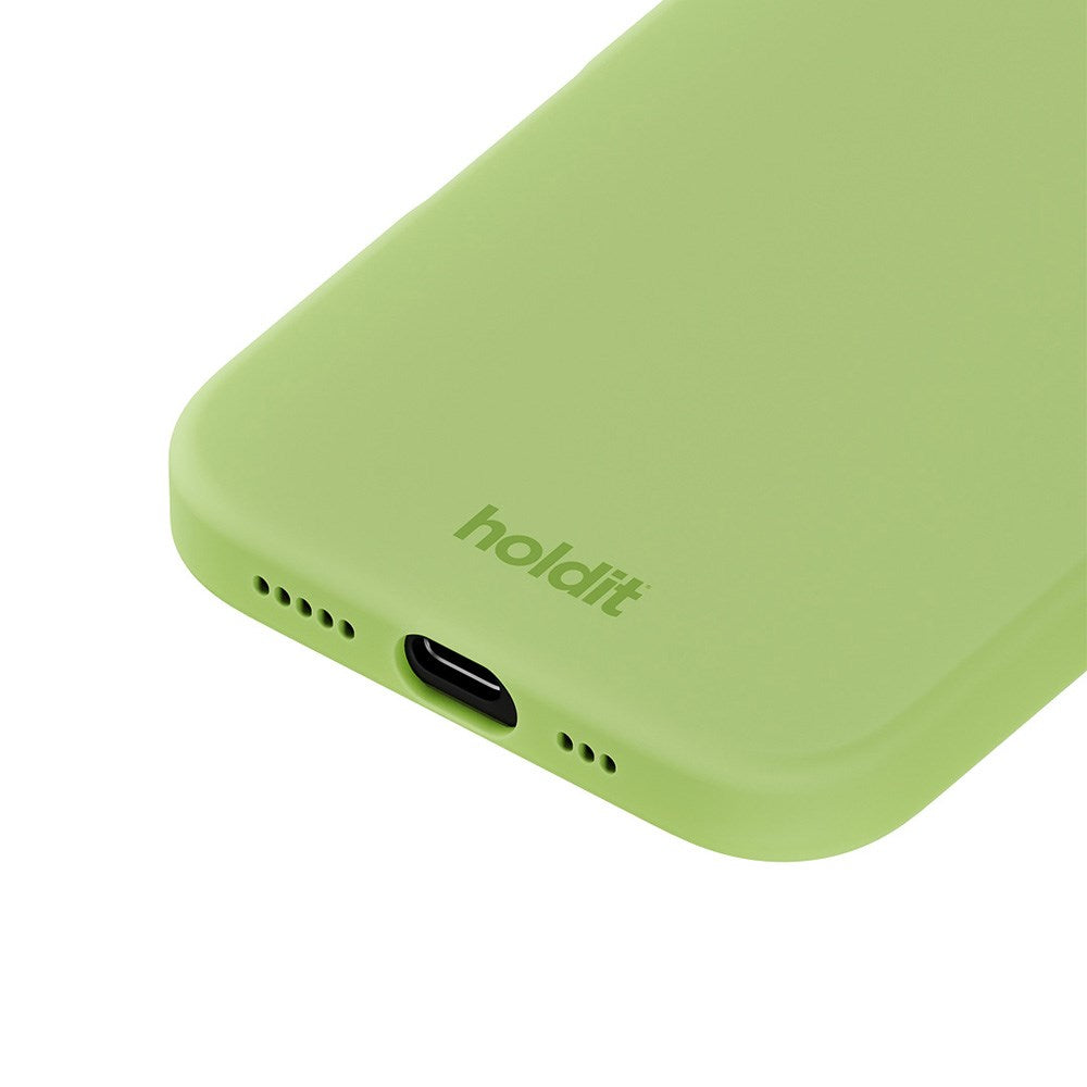 Holdit iPhone 16 Soft Touch Silikone Cover - Matcha