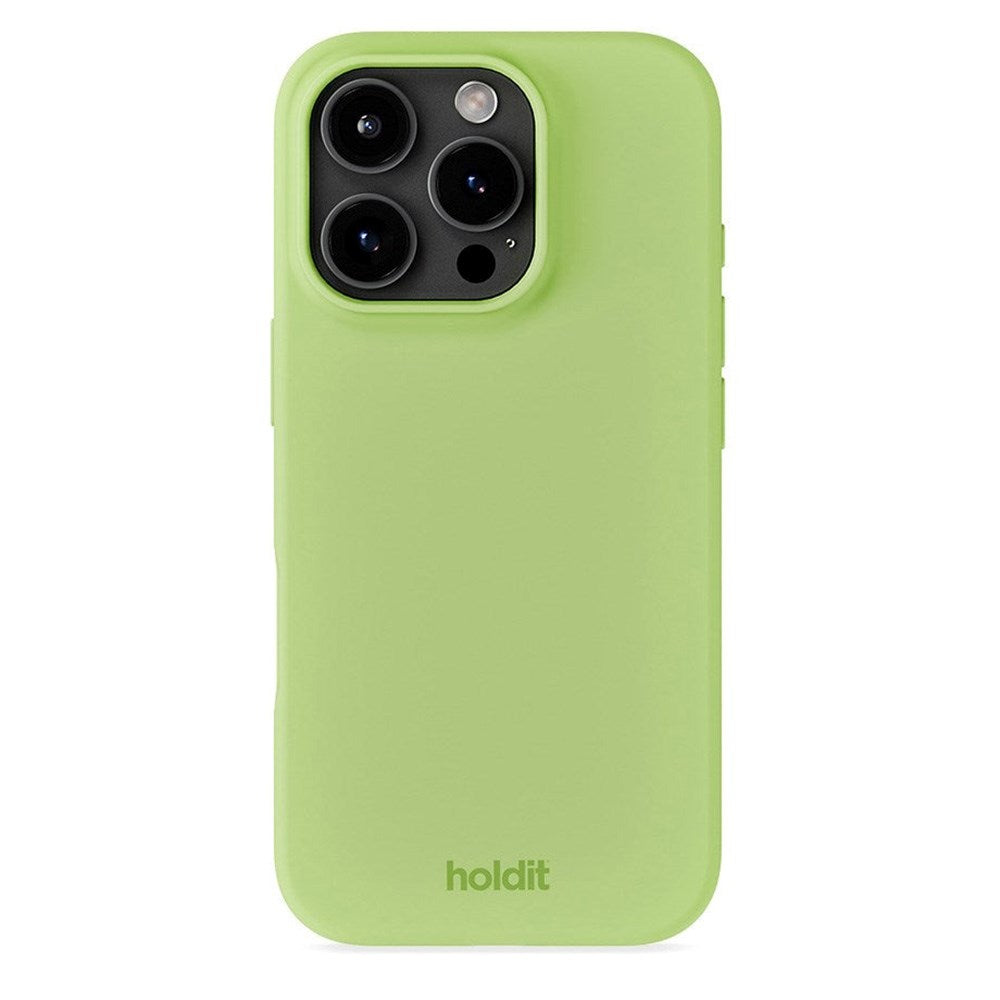 Holdit iPhone 16 Pro Max Soft Touch Silikone Cover - Matcha
