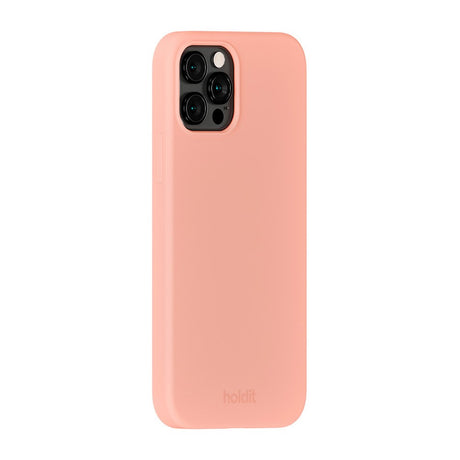 Holdit iPhone 12 / 12 Pro Soft Touch Silikone Cover - Pink Grape