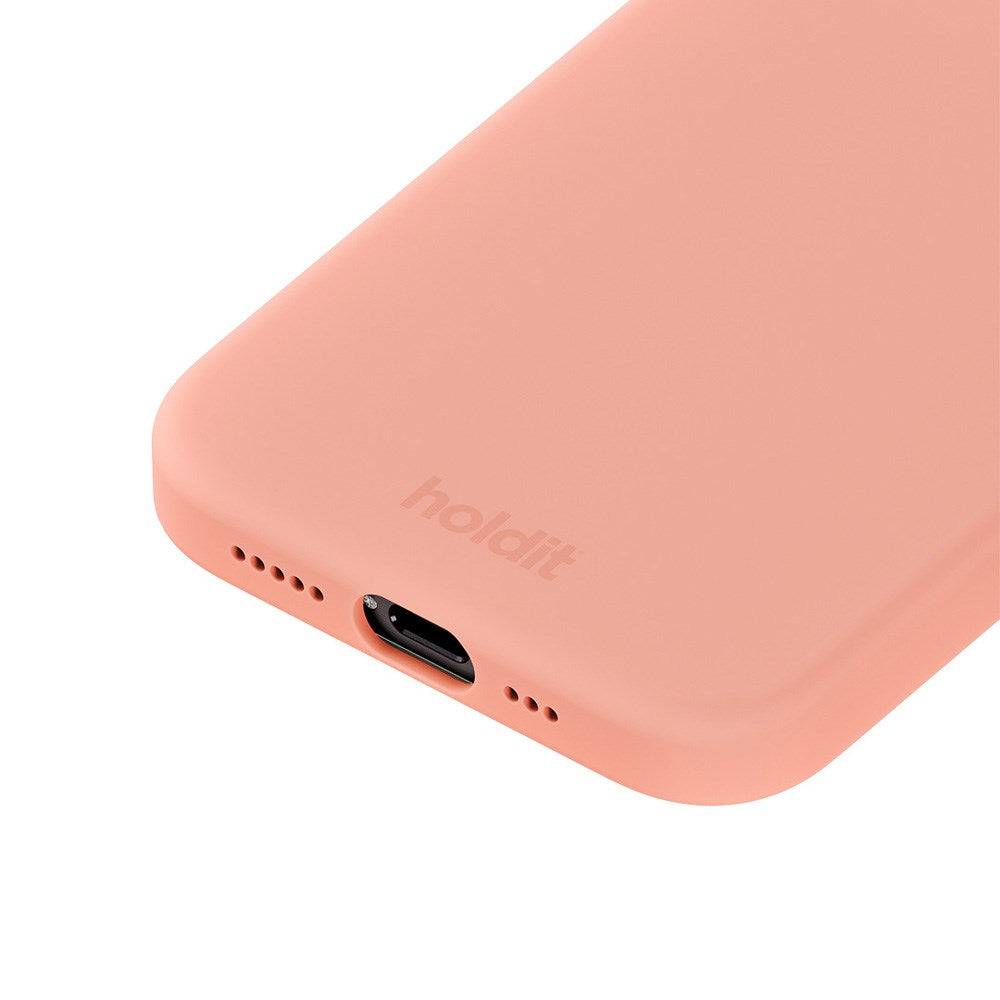 Holdit iPhone 15 Pro Max Soft Touch Silikone Cover - Pink Grape