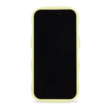 Holdit iPhone 15 Pro Max Wavy Cover - Lemonade / Transparent