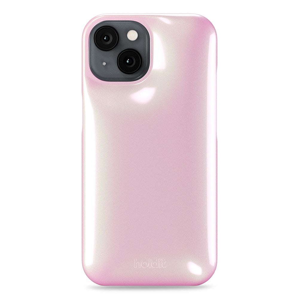 iPhone 16e / 15 / 14 / 13 Holdit Puffy Case - Glazed Pink
