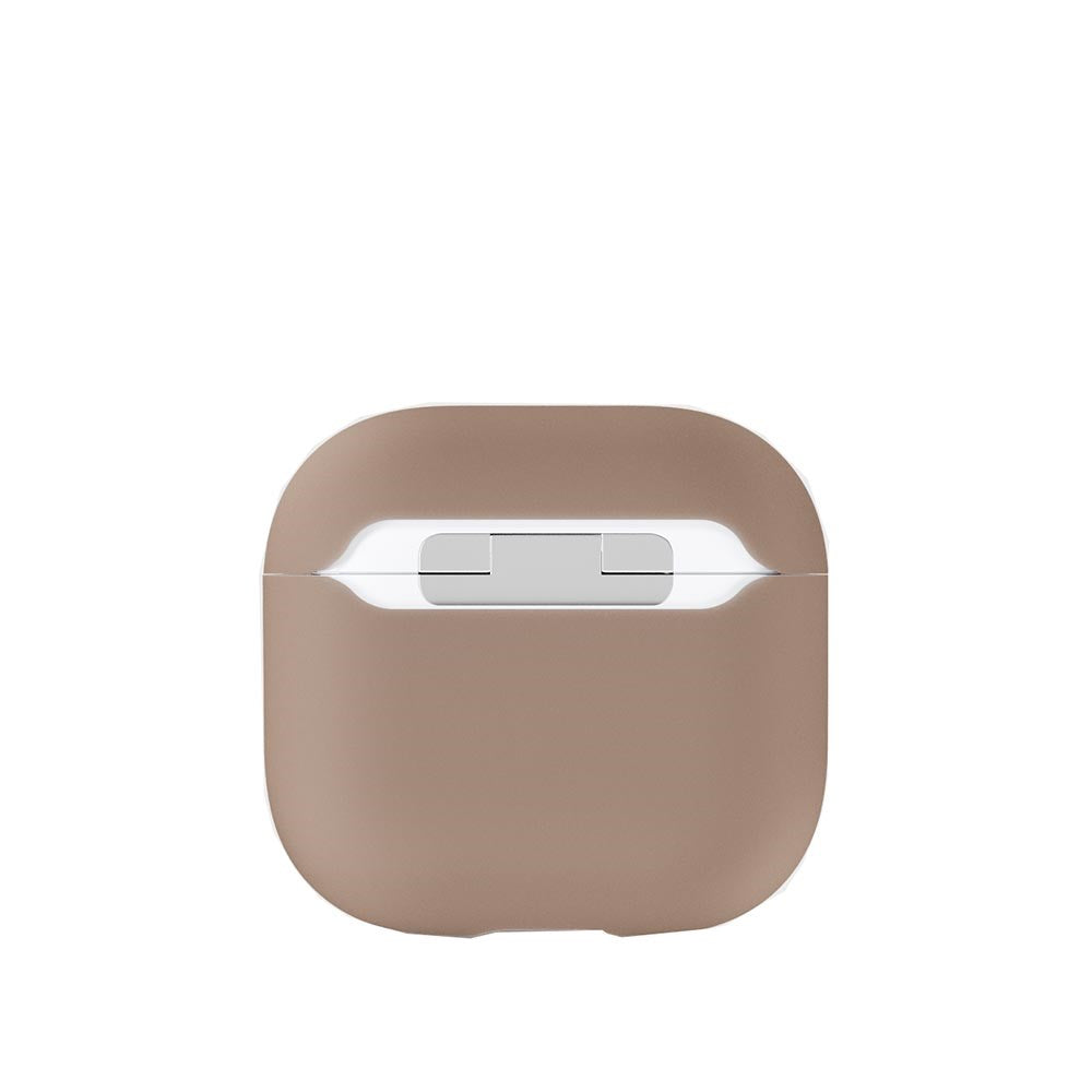 Holdit Nygård Silikone Cover Til AirPods 4 - Mocha Brown
