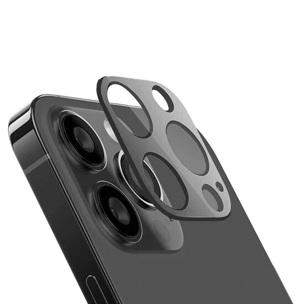 Holdit iPhone 16 Pro / 16 Pro Max Kameralinsebeskyttelsesglas - Case-Friendly - Sort
