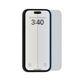 iPhone 16 / 15 / 15 Pro Holdit Hærdet Glas Skærmbeskyttelsesglas - Case Friendly - Gennemsigtig