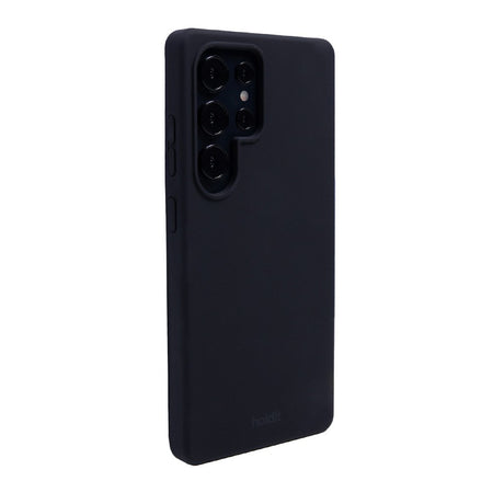 Holdit Samsung Galaxy S25 Ultra Soft Touch Cover i Silikone - Sort