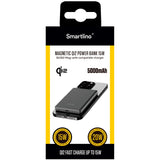 Smartline Power Bank USB-C - 15W - 5000mAh - Qi2 / MagSafe Kompatibel - Space Grey
