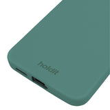 Holdit Samsung Galaxy S25 Soft Touch Silikone Cover - Moss Green