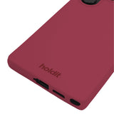 Holdit Samsung Galaxy S25 Ultra Soft Touch Silikone Cover - Red Velvet