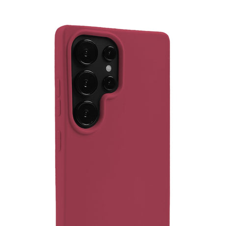 Holdit Samsung Galaxy S25 Ultra Soft Touch Silikone Cover - Red Velvet