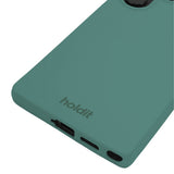 Holdit Samsung Galaxy S25 Ultra Soft Touch Silikone Cover - Moss Green