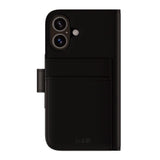 Holdit iPhone 16 Wallet Case MagSafe Plus - Flip Cover - MagSafe Kompatibel - Black