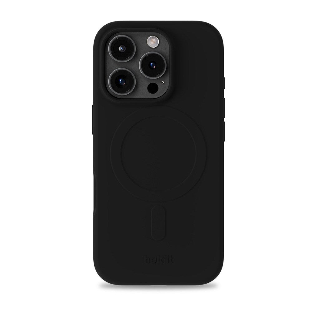 iPhone 16 Pro Max - Holdit Soft MagSafe Case - Black