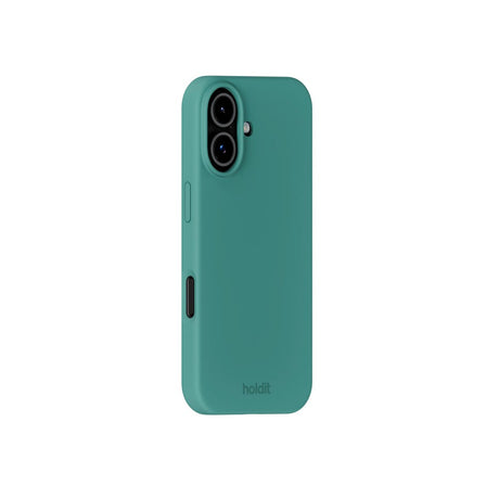 Holdit iPhone 17 Soft Touch Silikone Mobil Cover - Moss Green