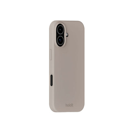 Holdit iPhone 17 Soft Touch Silikone Mobil Cover - Taupe