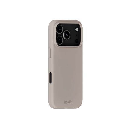 Holdit iPhone 17 Pro Soft Touch Silikone Mobil Cover - Taupe