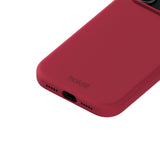 Holdit iPhone 17 Pro Soft Touch Silikone Mobil Cover - Red Velvet