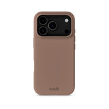 Holdit iPhone 17 Pro Max Soft Touch Silikone Mobil Cover - Mocha Brown
