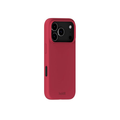 Holdit iPhone 17 Pro Max Soft Touch Silikone Mobil Cover - Red Velvet