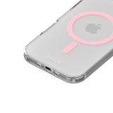 iPhone Air Holdit MagSafe Cover - Transparent / Pink