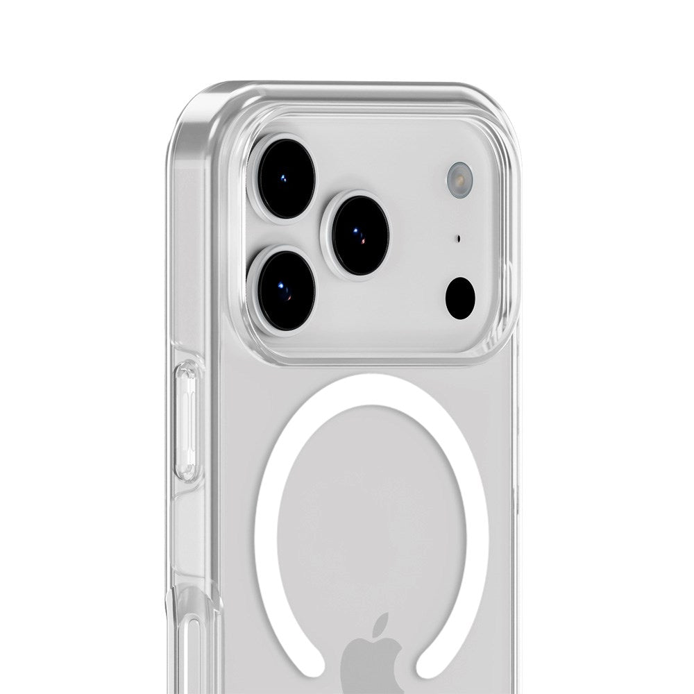 iPhone 17 Pro Max Holdit MagSafe Cover - Transparent / White