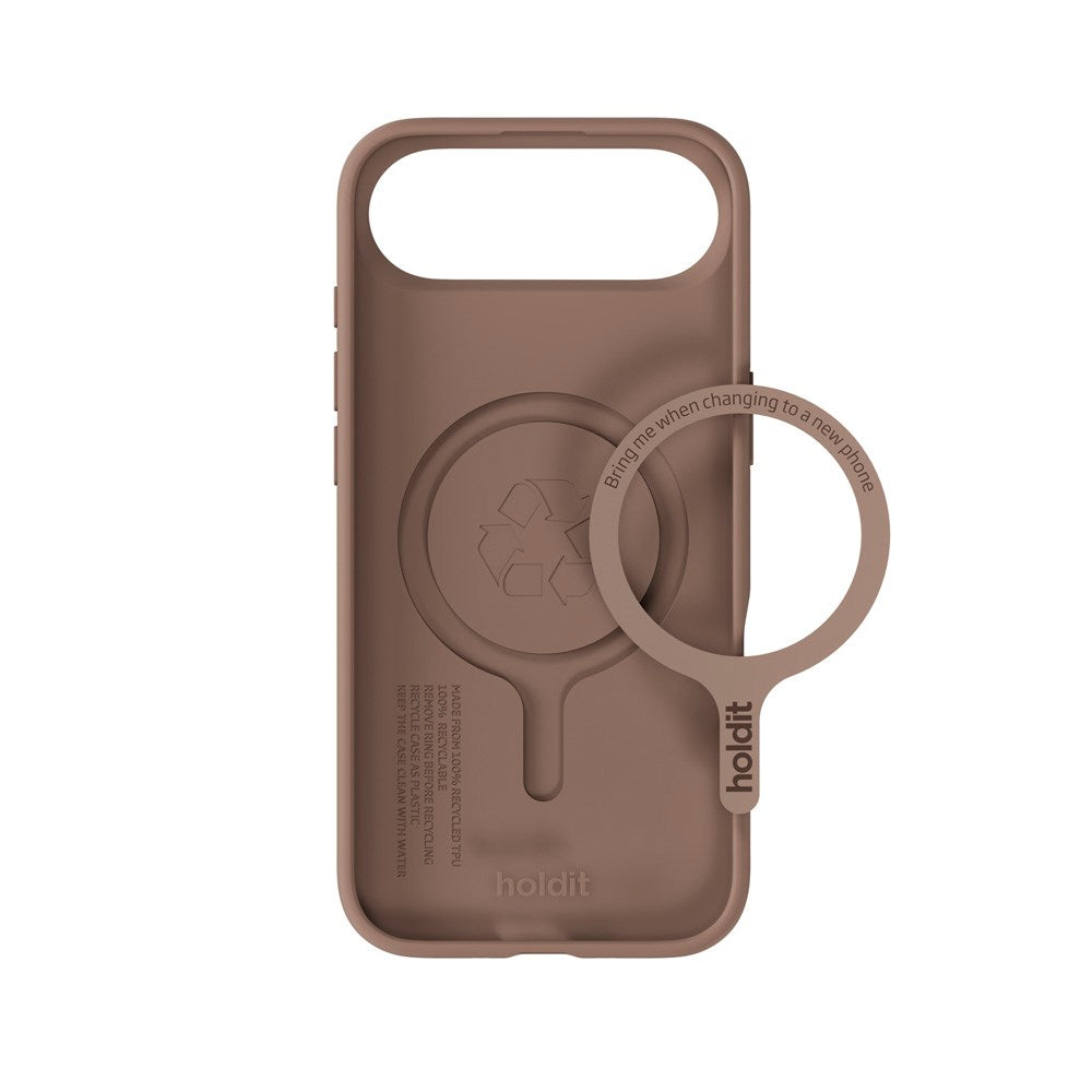 iPhone Air Holdit Soft MagSafe Cover - Mocha Brown
