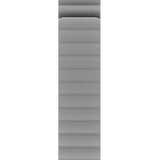 Apple Watch (38/40/SE/41/42mm) Holdit Silikone Rem m. Magnetlukning - Grå / Blå