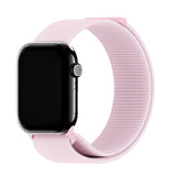 Apple Watch (38/40/SE/41/42mm) Holdit Nylon Rem - Lyserød