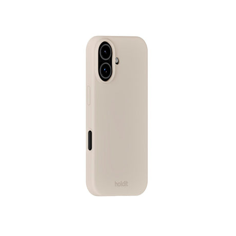 Holdit iPhone 17 Soft Touch Silikone Mobil Cover - Light Beige