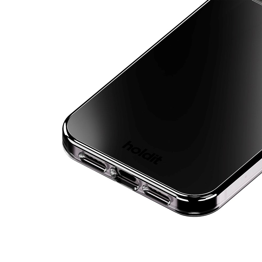 iPhone 12 / 12 Pro Holdit Mirror Cover - MagSafe Kompatibel - Sort