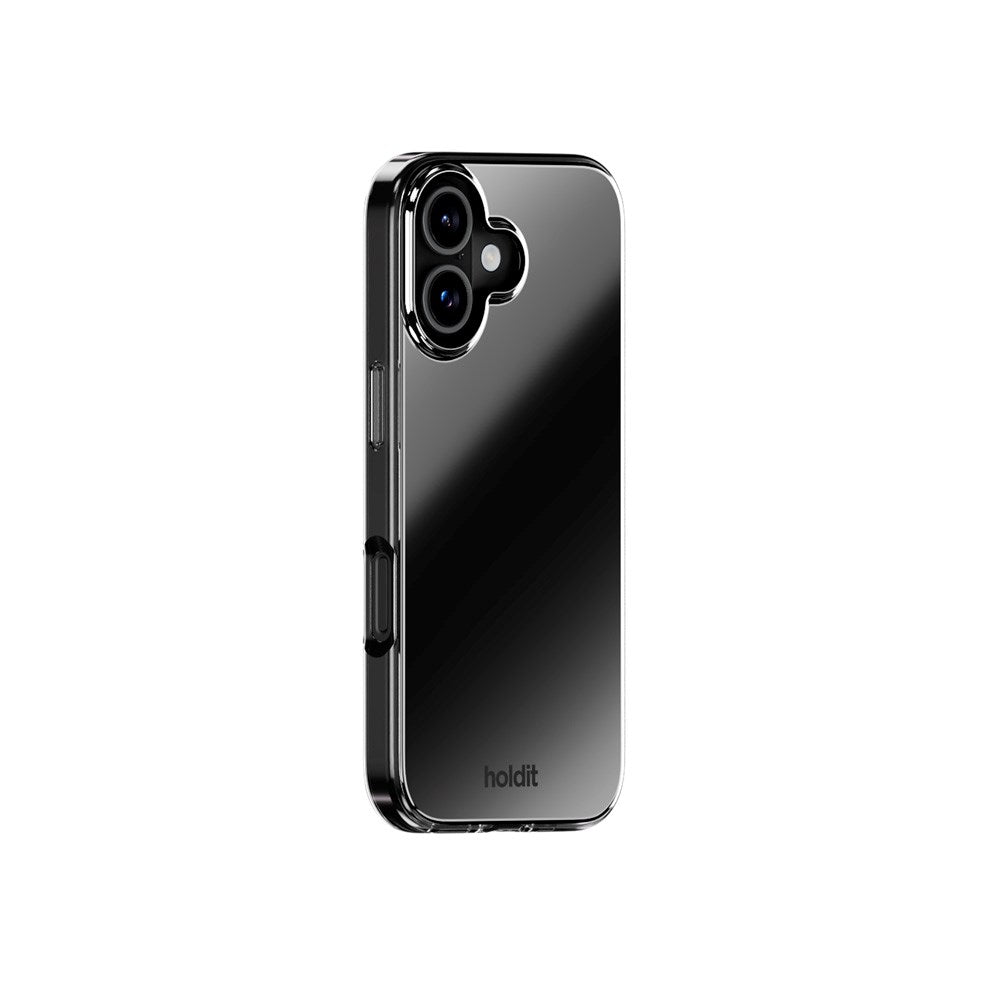 iPhone 17 Holdit Mirror Cover - MagSafe Kompatibel - Sort