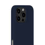 Holdit iPhone 16 Pro Soft Touch Silikone Mobil Cover - Midnight Blue