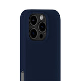 Holdit iPhone 16 Pro Max Soft Touch Silikone Mobil Cover - Midnight Blue