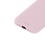 Holdit iPhone 15 Soft Touch Silikone Mobil Cover - Pale Pink