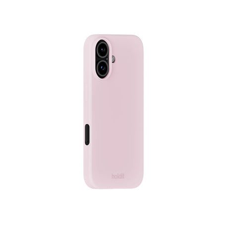 Holdit iPhone 16 Soft Touch Silikone Mobil Cover - Pale Pink