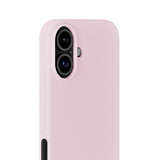 Holdit iPhone 16 Soft Touch Silikone Mobil Cover - Pale Pink