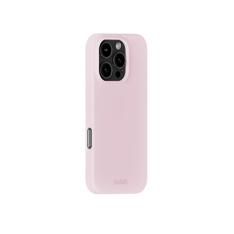 Holdit iPhone 16 Pro Max Soft Touch Silikone Mobil Cover - Pale Pink