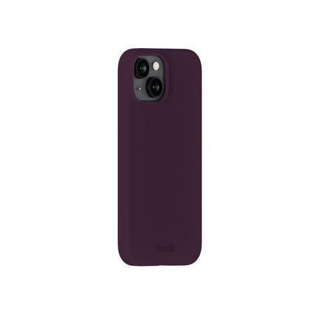 Holdit iPhone 14 / 13 Soft Touch Silikone Mobil Cover - Deep Plum