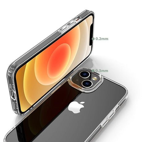 iPhone 11 Tech-Protect Flexair Hybrid Bagside Cover - Gennemsigtig