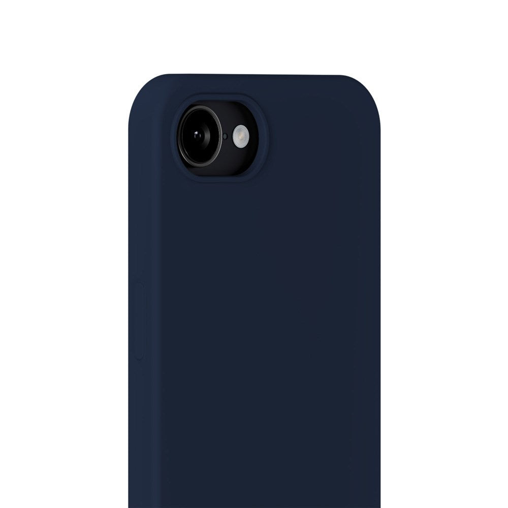 Holdit iPhone 16e Soft Touch Silikone Mobil Cover - Midnight Blue