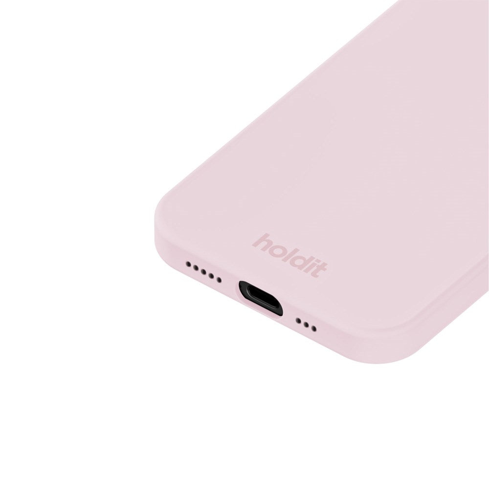 Holdit iPhone 16e Soft Touch Silikone Mobil Cover - Pale Pink