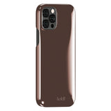 iPhone 12 / 12 Pro Holdit Puffy Case - Chocolate