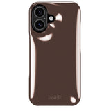 iPhone 16 Holdit Puffy Case - Chocolate