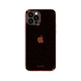 iPhone 12 / 12 Pro Holdit Glitter Cover - Amber