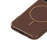 iPhone 16 Pro Max Holdit Mono Case - MagSafe Kompatibel - Chocolate / Beige